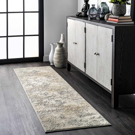 Nuloom Chastin Modern Abstract Area Rug 2ft 6in x 10ft ERTR07A-26010